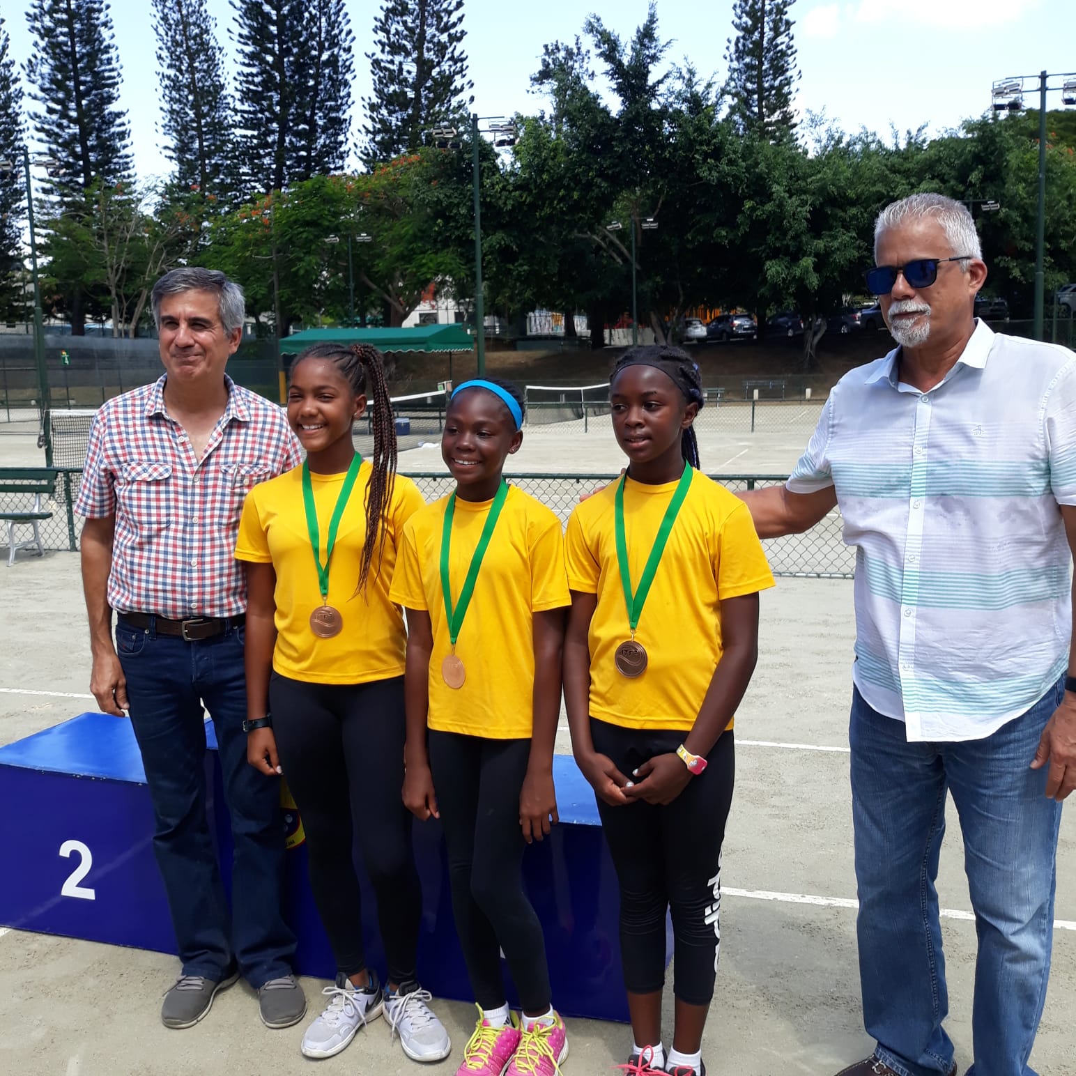 Bahamas U12 Girls Medal Ceremony 2019