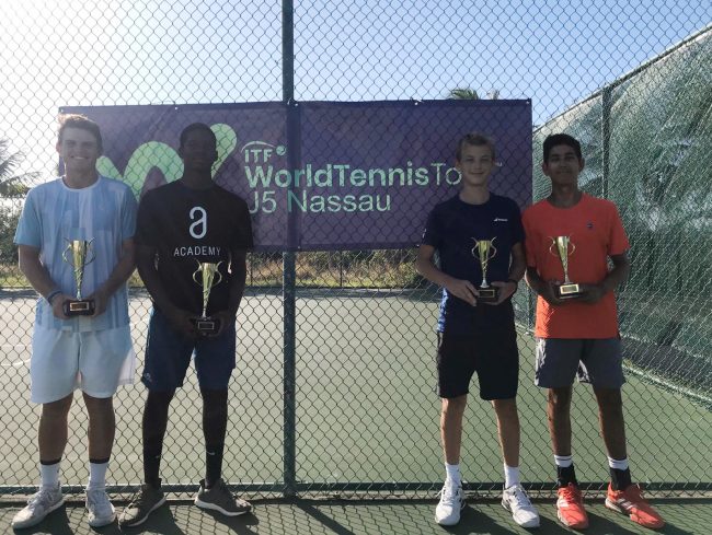 Jacobi Bain and Kesterman 2019 Goombay Spalsh Doubles Champion Bain and Kesterman 2019 Goombay Splash Doubles Winners