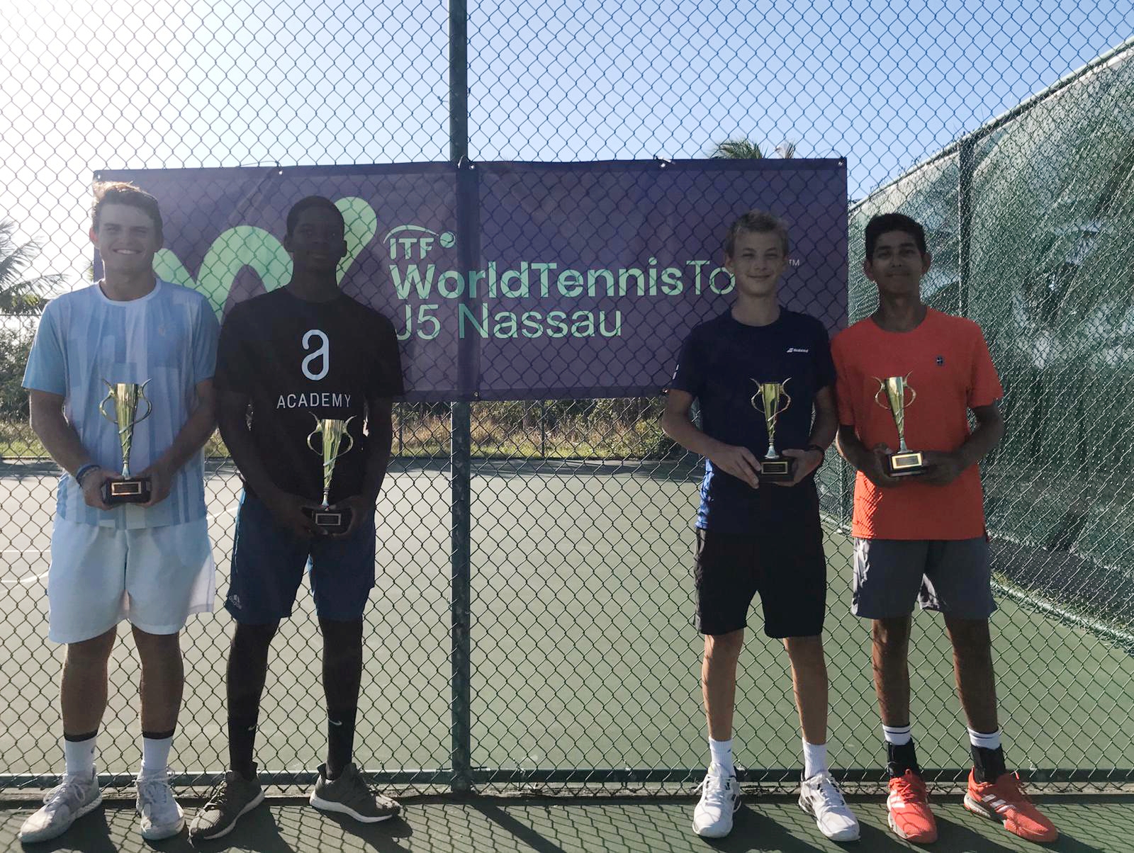 Bain and Kesterman 2019 Goombay Splash Doubles Winners