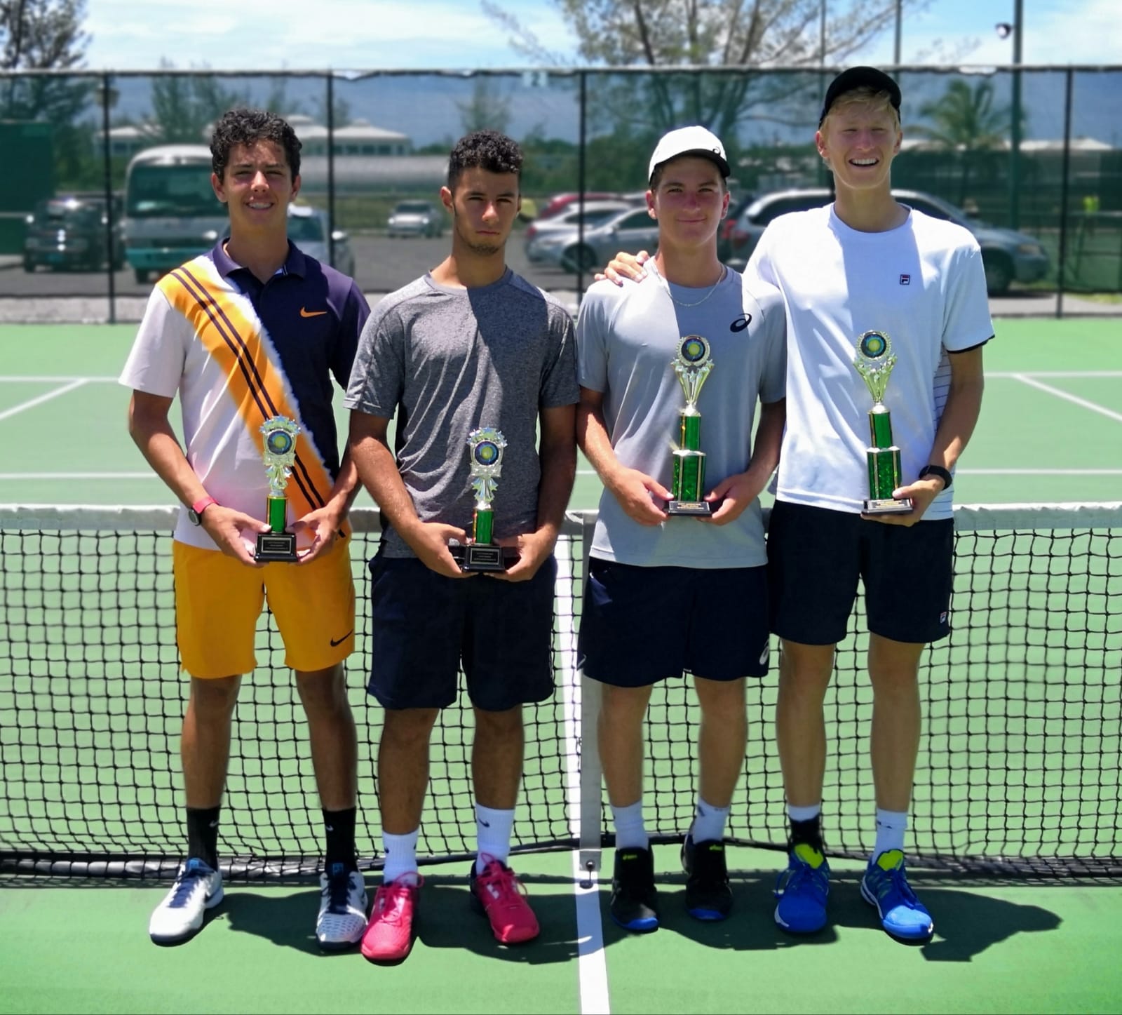 Junkanoo Bowl 2019 Doubles winners and runners up
