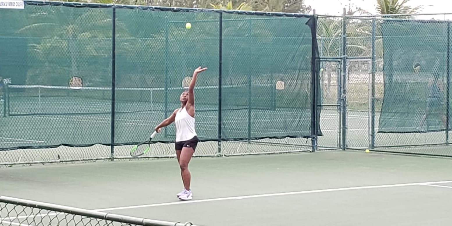 Sydney Clarke Serving Sydney Clarke Serving