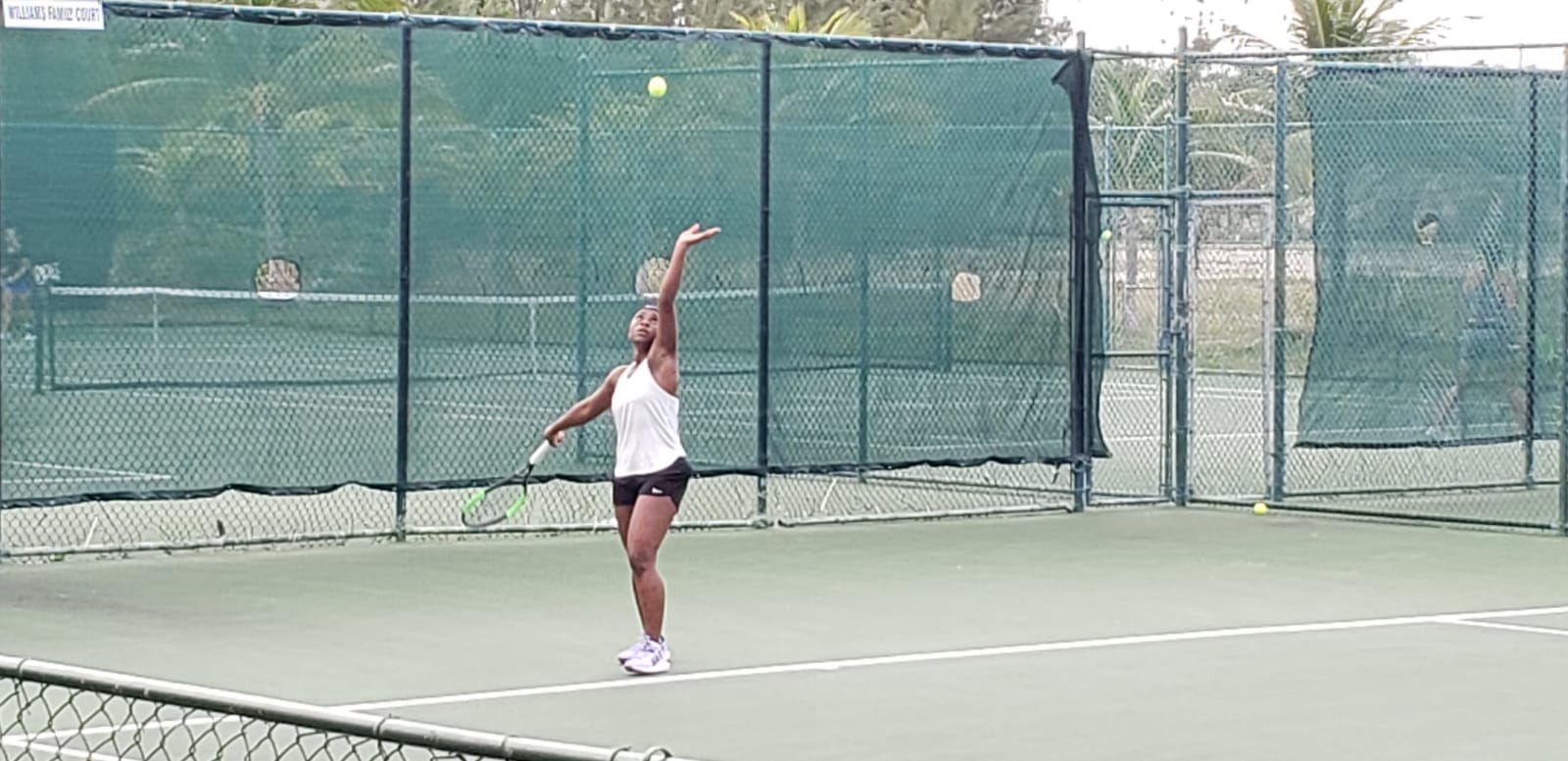 Sydney Clarke Serving
