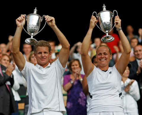 Mark Knowles and Anna-Lena Gronefeld 2009 Mixed Doubles